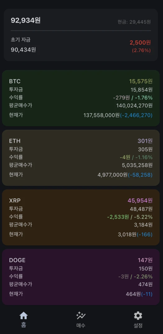 모니터링 스크린샷